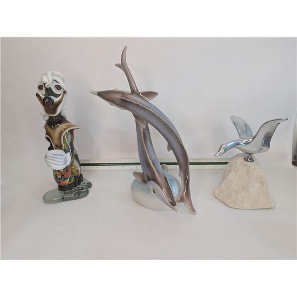 Murano Clown / Hollohaza Pike Fish / Seagulls