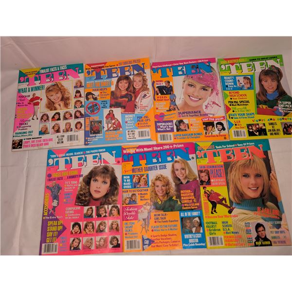 7 - '80s Girls 'Teen Mangazines