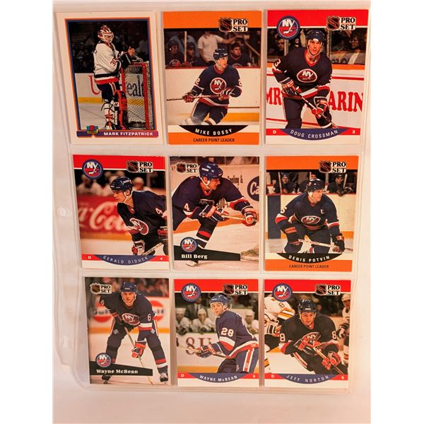 NY Islanders Fitzpatrick Potvin Norton