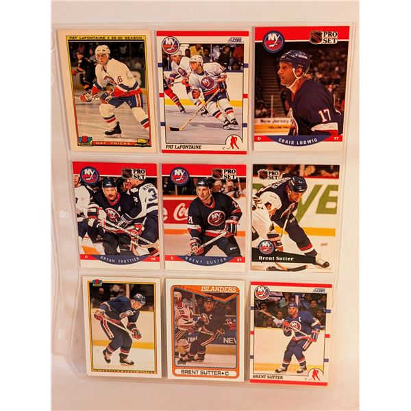 NY Islanders Trottier Brent Sutter