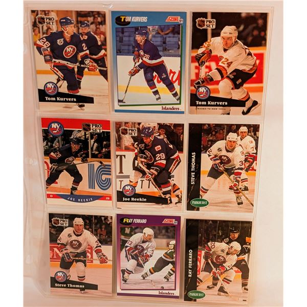 NY Islanders Kurves Reekie Thomas