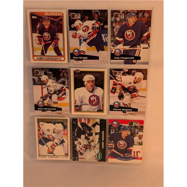 NY Islanders Fitzgerald Turgeon Pilon