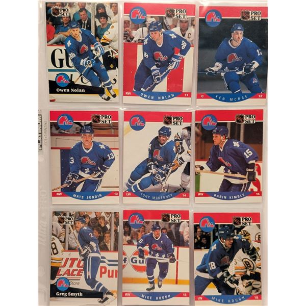 Nordiques Nolan Kimble McRae Smyth Hough