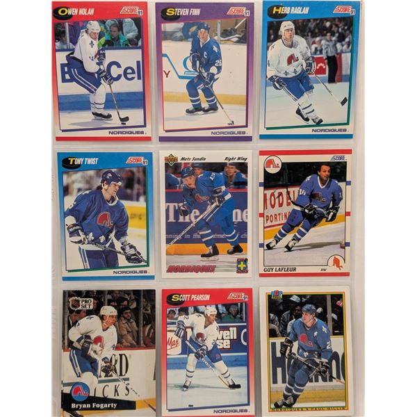 Nordiques Nolan Finn Twist Lafleur Pearson