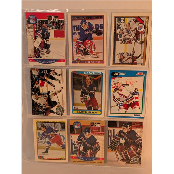 NY Rangers Richter Ruff