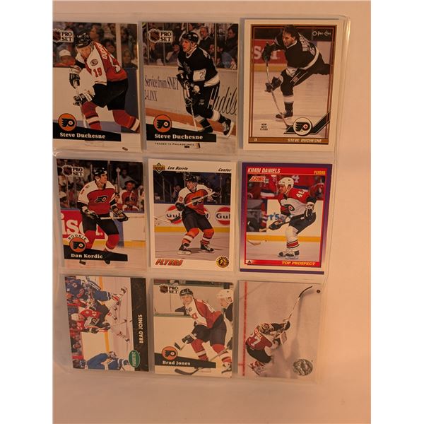 Philly Flyers Duchesne Kordic Prospect Jones