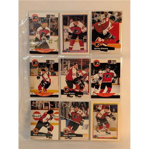 Philly Flyers Lacombe Deneen Horacek Toccet