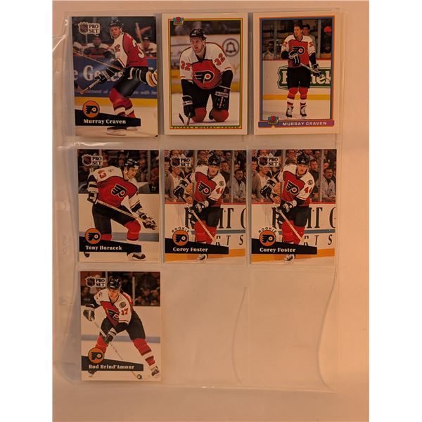 Philly Flyers Horacek Foster Brind Amour