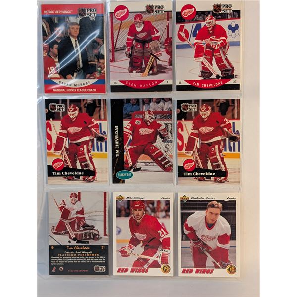 Detroit Red Wings Coach Bryan Murray Hanlon Koslov