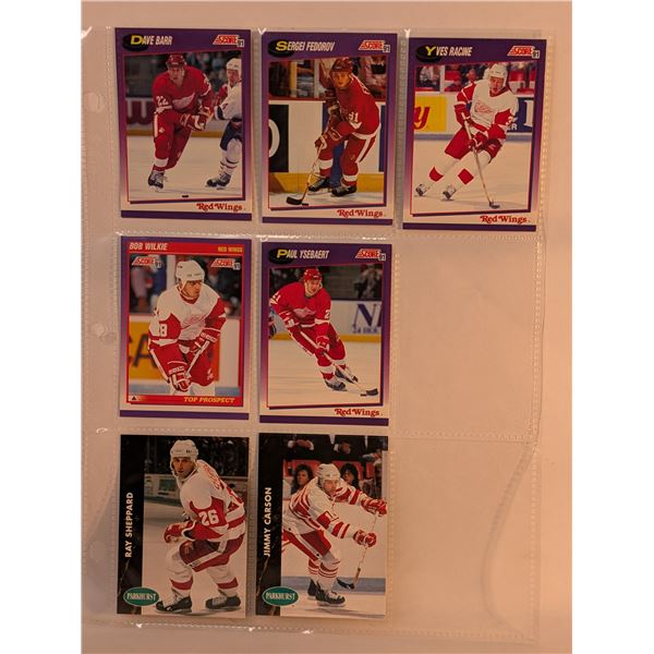 Red Wings Racine Wilkie Yselaert Shep