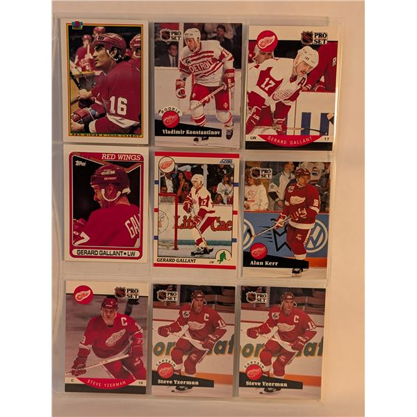 Red Wings Konstantinov Gallant Yzermand