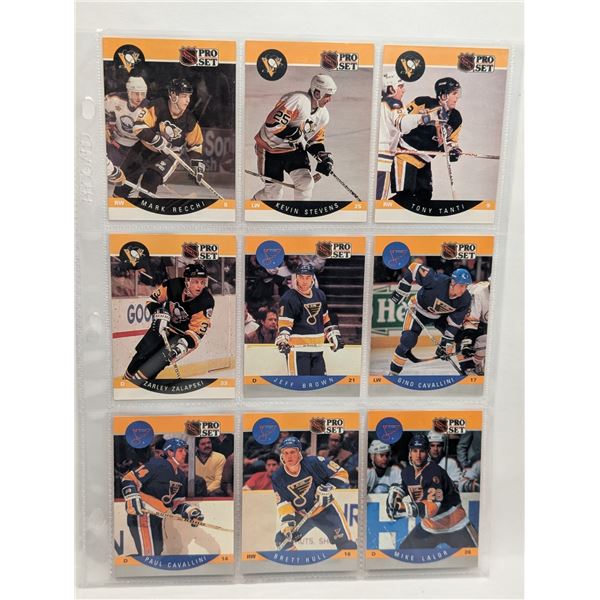 Penguins Cherrier Coffey Cullen Dineen