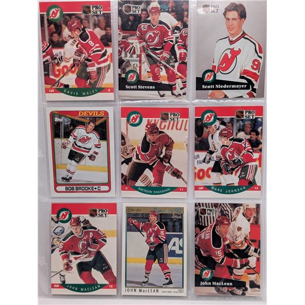 New Jersey Devils John Canniff Coach Burke Terreri Barr