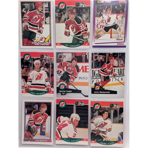 Devils Conacher Crowder Todd Ciger Kastonov MacLean