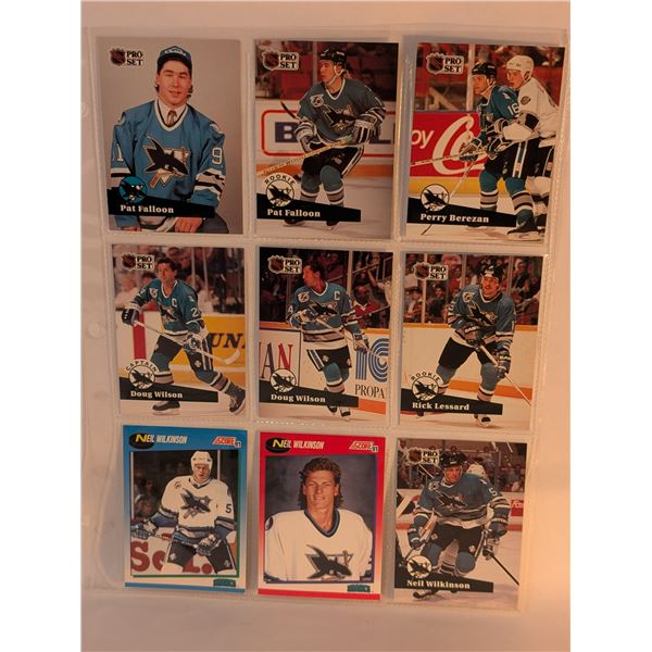 Sharks Falloon Wilson Lessard Wilkinson