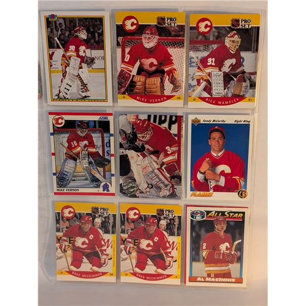 Flames Wamsley Vernon McCarthy McCrimmon