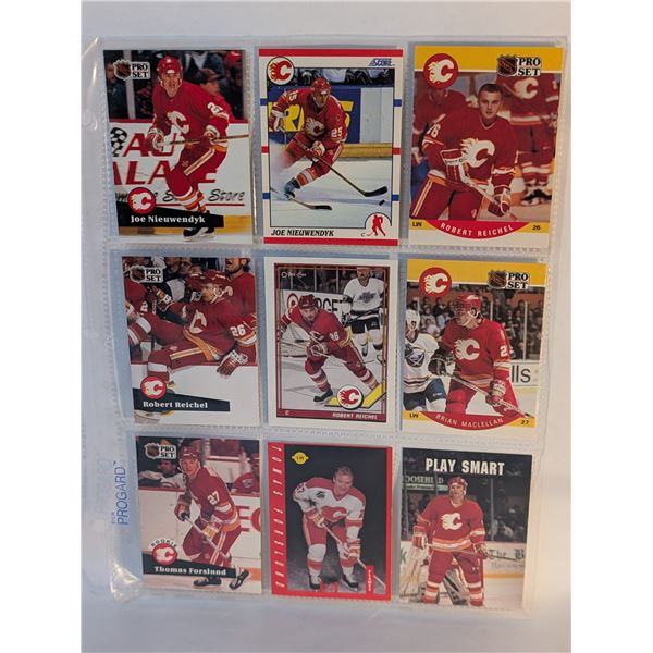 Flames Nieuwendyk Reichel MacLellan