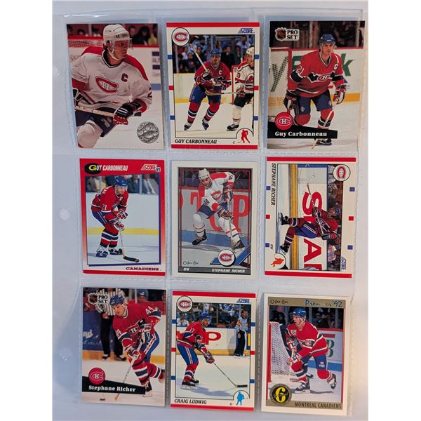 Canadiens Charbonneau Richer