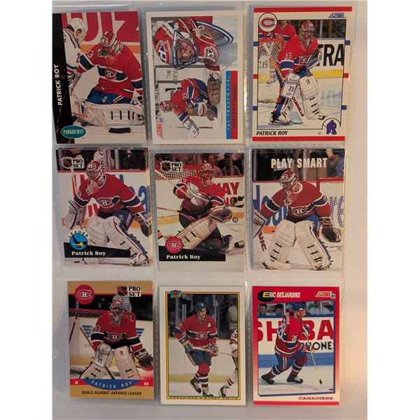 Canadiens Roy Smith Desjardins