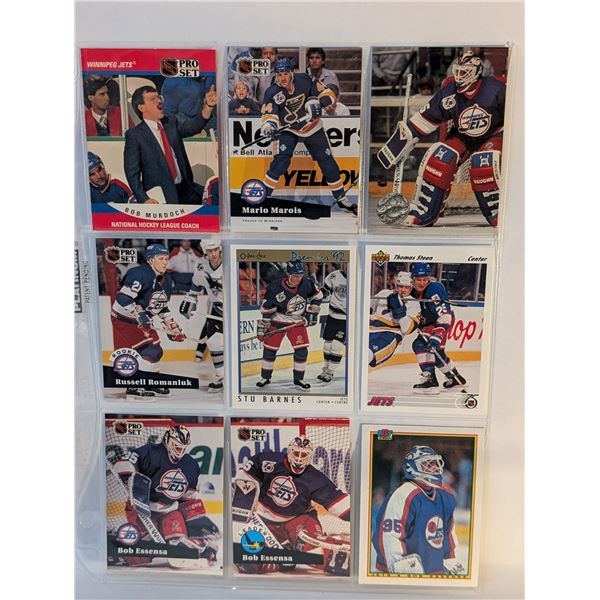 Winnepig Jets Bob Murcoch Coach Marois Essensa