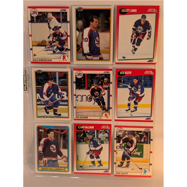 Jets Hawerchuk Arniel Olczyk McLlwain Ellett