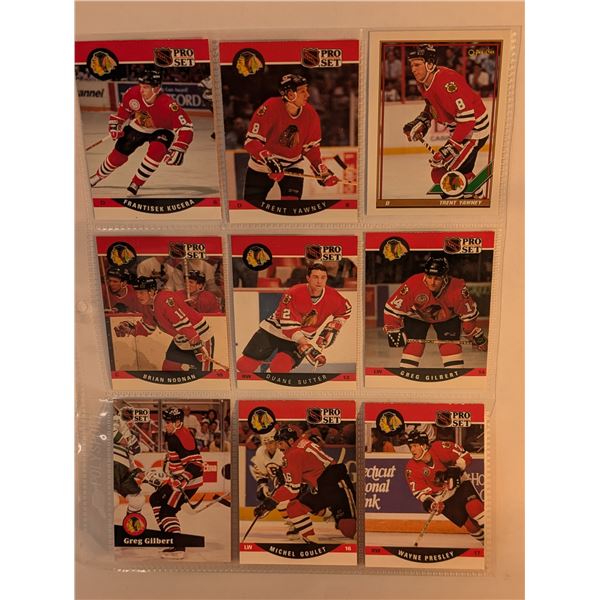 Hawks Kucera Yawney Noonan Sutter Gilbert