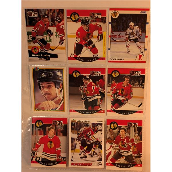 Hawks Presley Savard Murray Secord