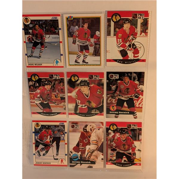 Hawks McGill Lemieux Roenick Larmer