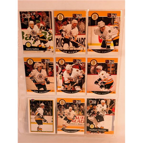 Bruins Galley Wiemen Carter Byers Propp