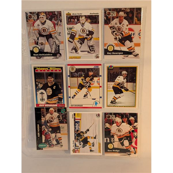 Bruins DelGuidice Bourque Hodge