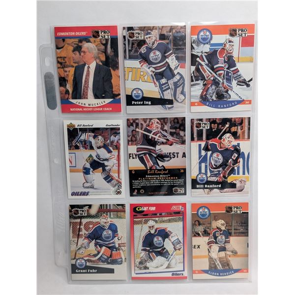 Edmonton Oilers Ing Ranford Fuhr Reddick