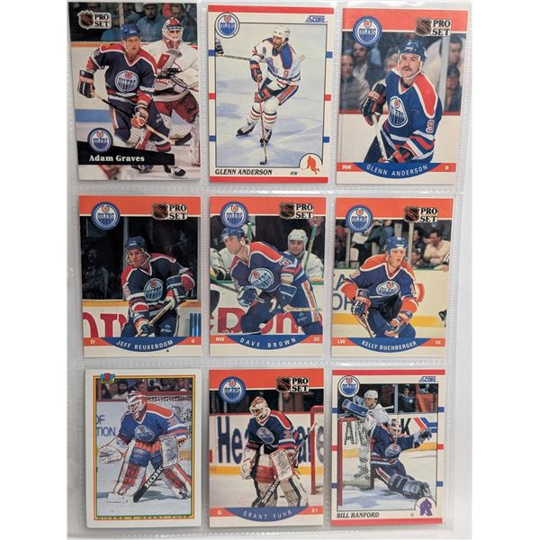 Oilers Graves Anderson Lamb