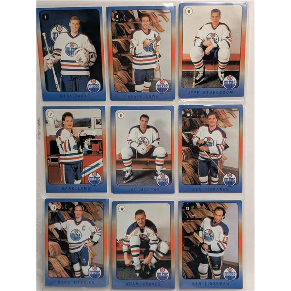 McGavin's IGA 1990-91 Oiler Promo Set