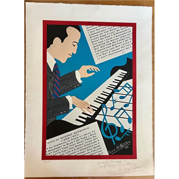 George Gershwin by Pierre H. Matisse