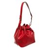 Image 2 : Louis Vuitton Red Epi Leather Noe PM Bag