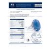 Image 4 : 25.09 ctw Blue BURMESE Sapphire and 0.40 ctw Diamond Platinum Ring