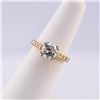 Image 3 : 1.61 ctw H COLOR I1 CLARITY CENTER Diamond 18K Yellow & White Gold Solitaire Rin