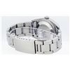 Image 5 : Rolex Mens Stainless Steel Quickset Gray Index White Gold Fluted Bezel Oyster Ba