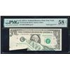 Image 1 : 1977A $1 Error New York FRN PMG 58EPQ