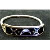 Image 1 : Hand Crafted Sterling Mexico Inlayed Bracelet