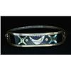 Image 2 : Hand Crafted Sterling Mexico Inlayed Bracelet