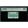Image 1 : 50 Cent First Issue Fractional PMG 65EPQ