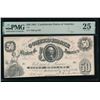 Image 1 : 1861 $50 T-8 Confederate PMG 25