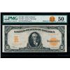 Image 1 : 1907 $10 Gold Certificate PMG 50