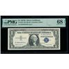 Image 1 : 1957B $1 Silver Certificate PMG 68EPQ