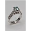 Image 3 : Sparkling 1.75 Ct VVs1 Lab Simulated Diamond Engagement Ring