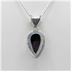 Image 3 : Beautiful Natural Ruby Zoisite 28.5 Ct Pendant