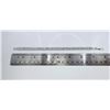 Image 8 : Sparkling 14 Kt White Gold Plated Simulated Diamond Tennis Bracelet