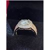 Image 2 : 2.00 CT TW GRA CERTIFIED ROUND BRILLIANT CUT MOISSANITE STONES VVS D COLOR SET WITH 12 CHANNEL SET B