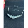 Image 2 : 2.80 CT TW GRA CERTIFIED ROUND BRILLIANT CUT MOISSANITE STONES VVS D COLOR SET WITH LARGER MOISSANIT